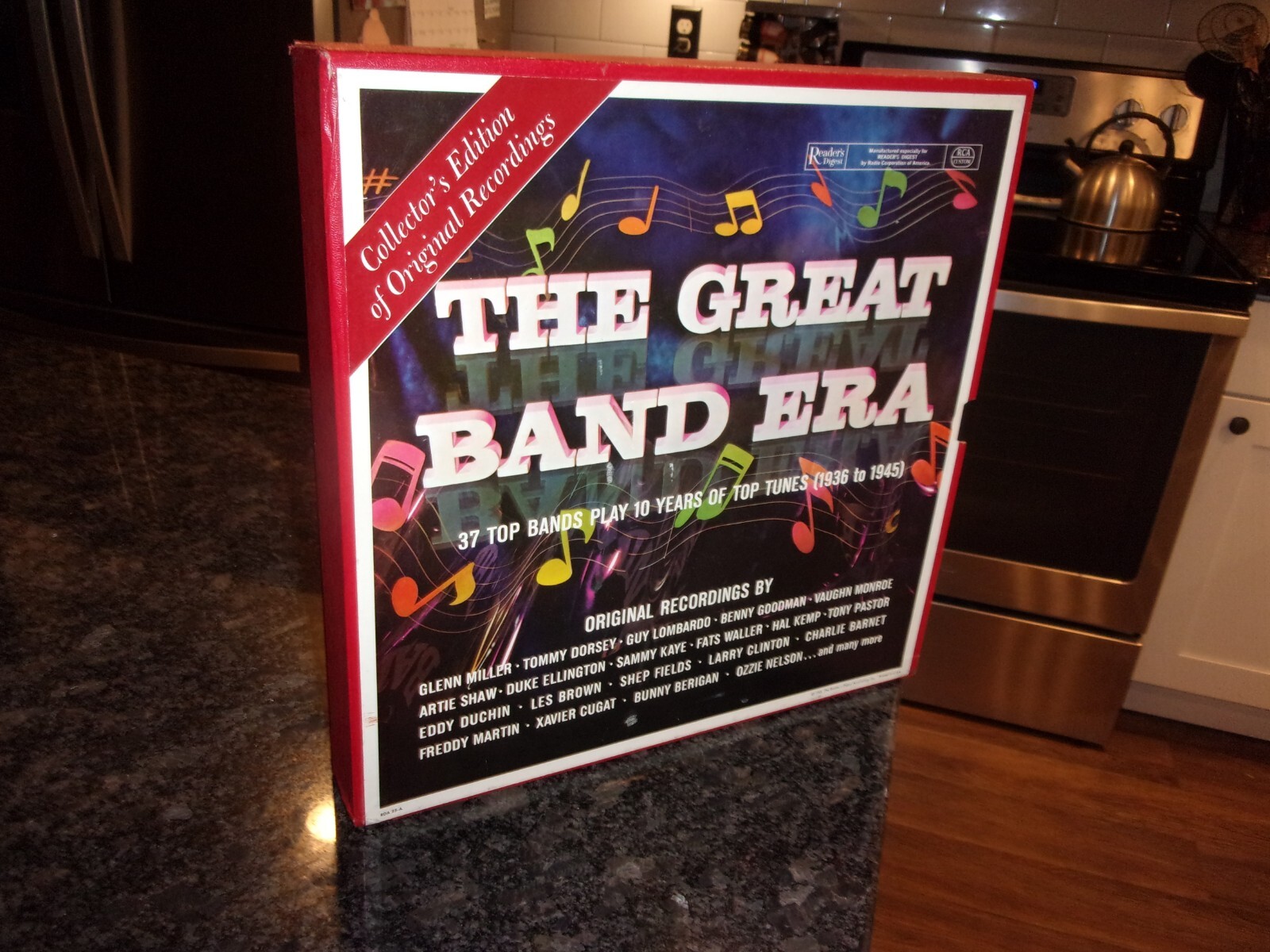 The Great Band Era (1936-1945) - 10 LP Box Set 1968 Reader's Digest ‎–