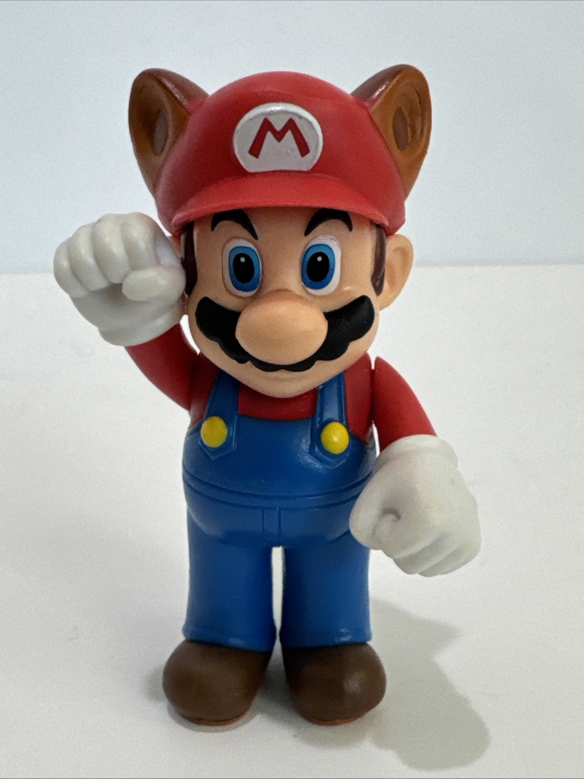 Raccoon Mario Figure 2.5" Jakks Pacific Nintendo Super Mario