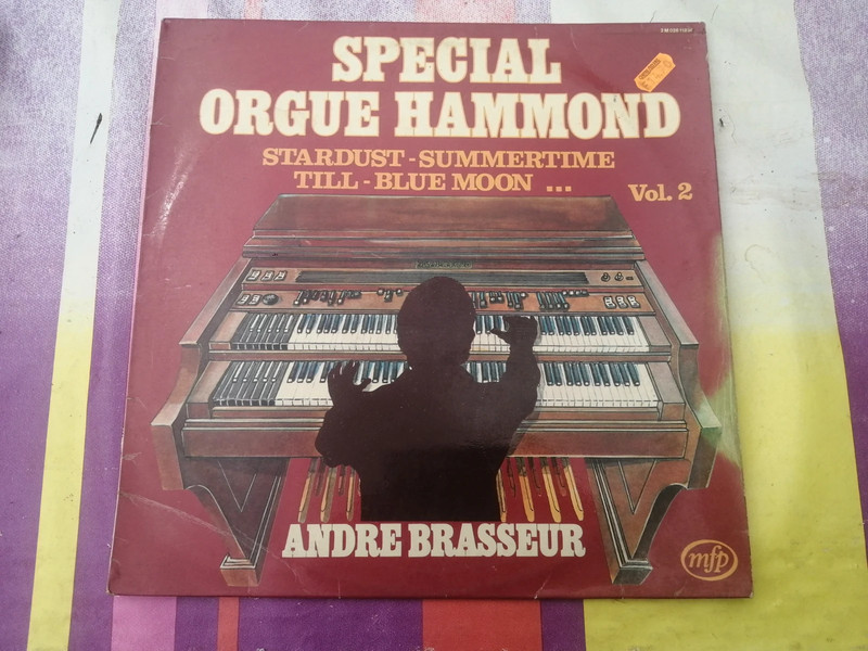 Disque 33 tours André brasseur