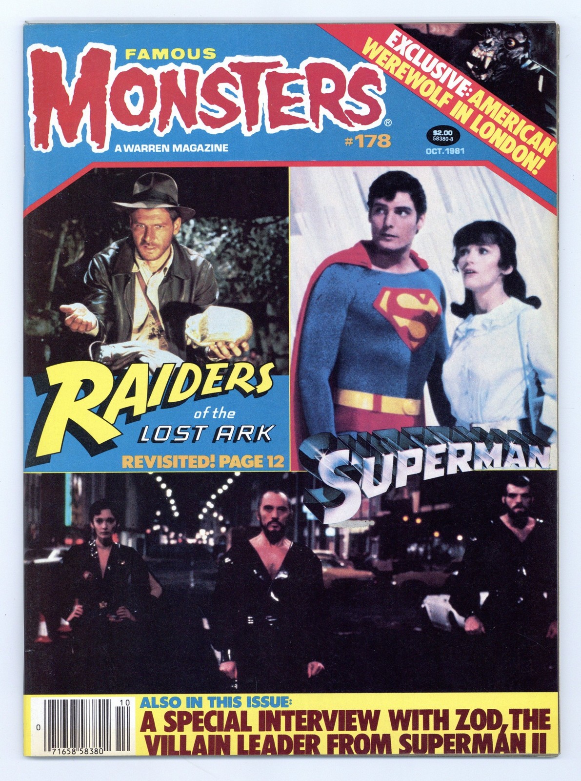 Famous Monsters of Filmland rivista #178 FN- 5.5 1981
