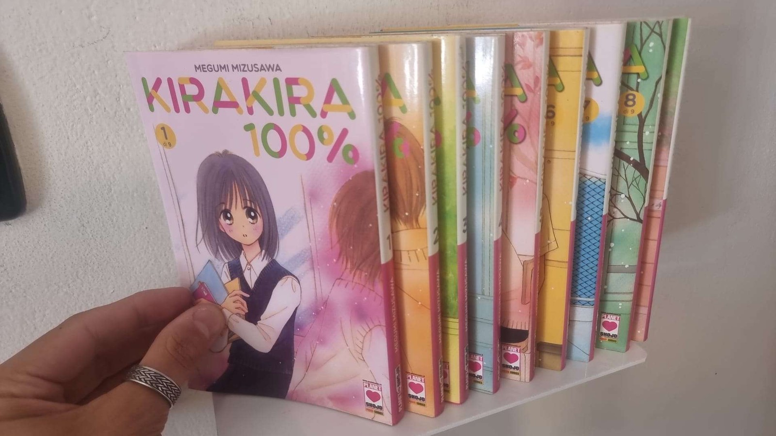 KIRAKIRA 100% - Serie Completa 1/9 - di: Megumi Mizusawa - Panini Comics