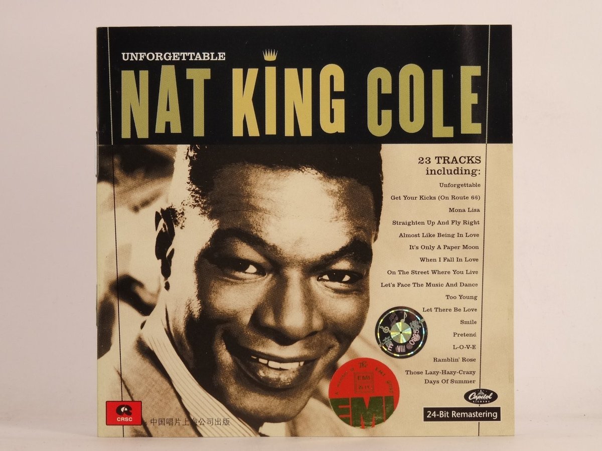 NAT KING COLE THE LEGENDS SERIES (CHINESE IMPORT) (569) 20+ Track CD Album plus 