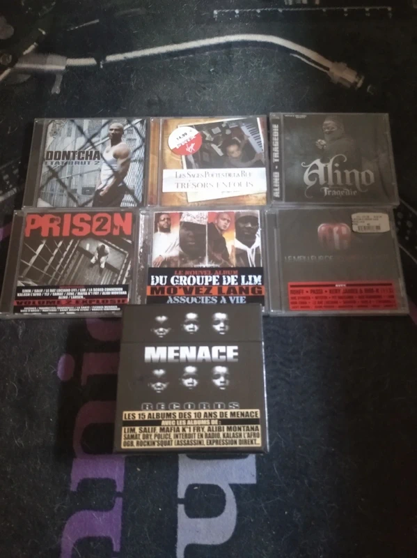 Cofret 15 CDs Rap Français+6 CDs/ Neufs scellés