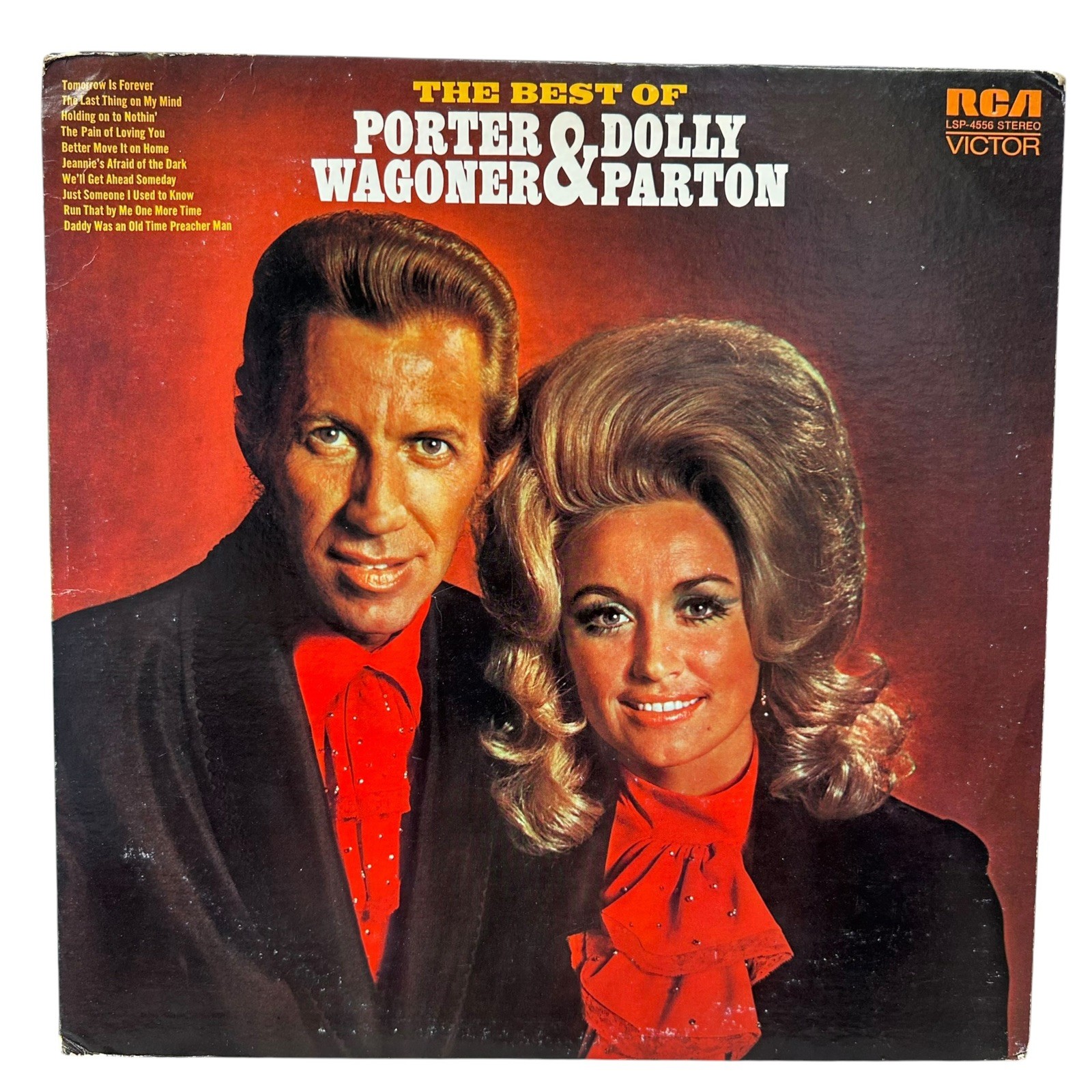 Porter Wagoner and Dolly Parton - The Best Of (VG/VG+) Vinyl Record LP
