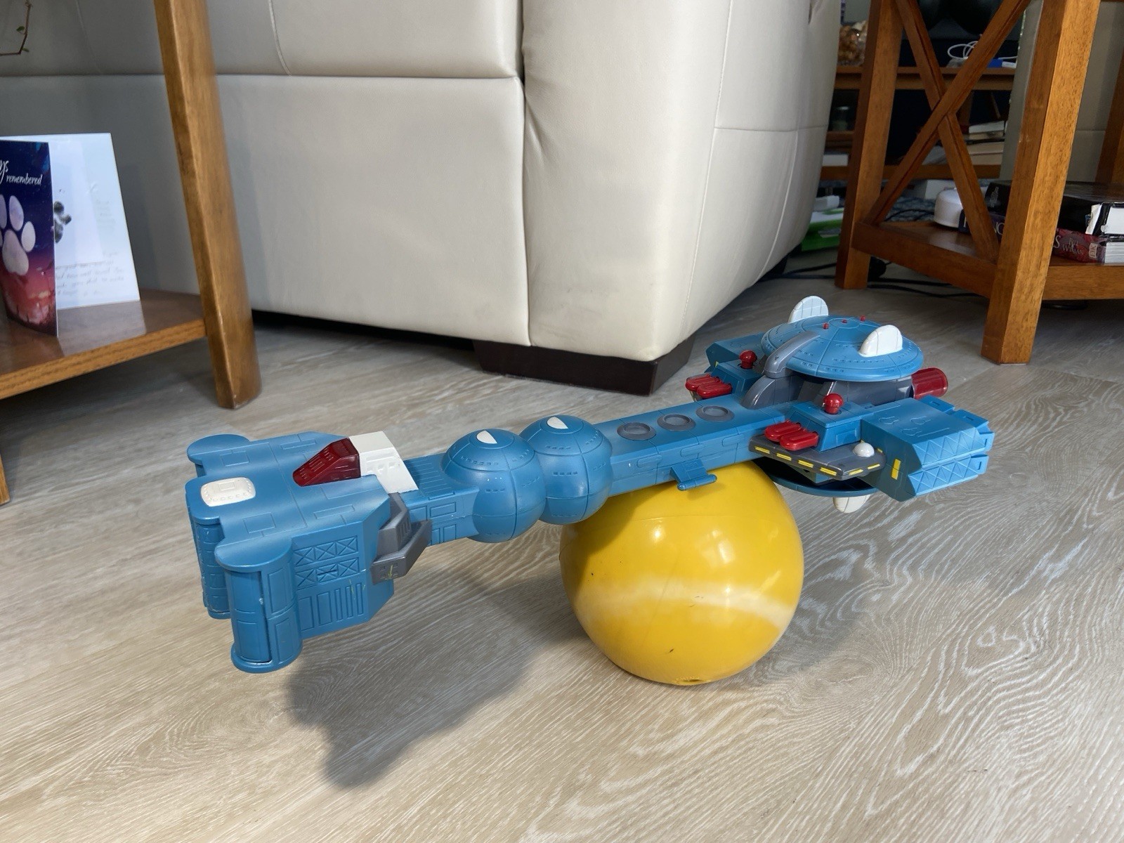 Figurine nave compagni di gioco Exosquad Exocarrier Resolute II vintage 1995 funzionanti