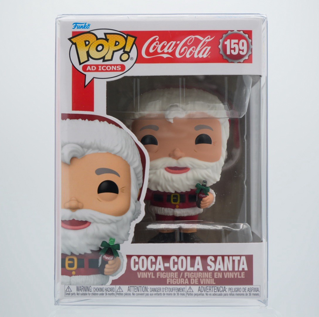 Funko Pop! Icone pubblicitarie Coca‐Cola Babbo Natale #159 - Nuove + protezione pop