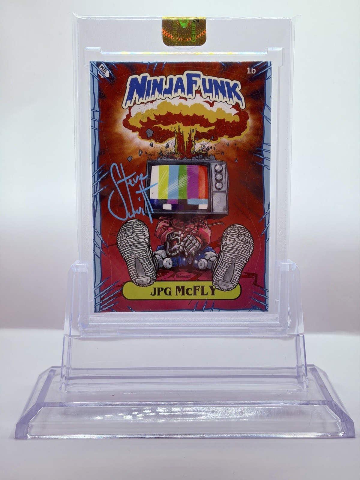 Carta Ninja Funk The Covers 2022 firmata da Steve Schuitt cosa non esclusiva auto