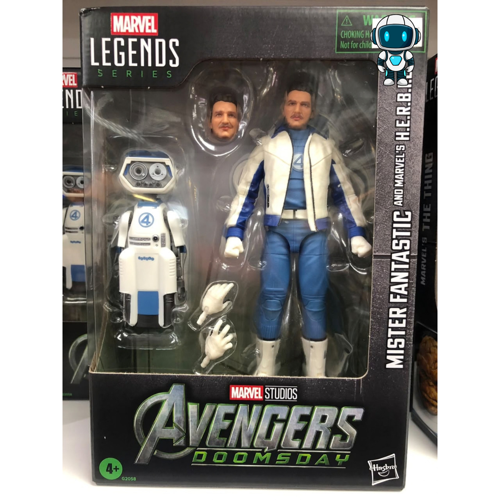 Marvel Legends 6" Avengers 5 Doomsday Fantastic Four Mr Fantastic HERBIE 261001