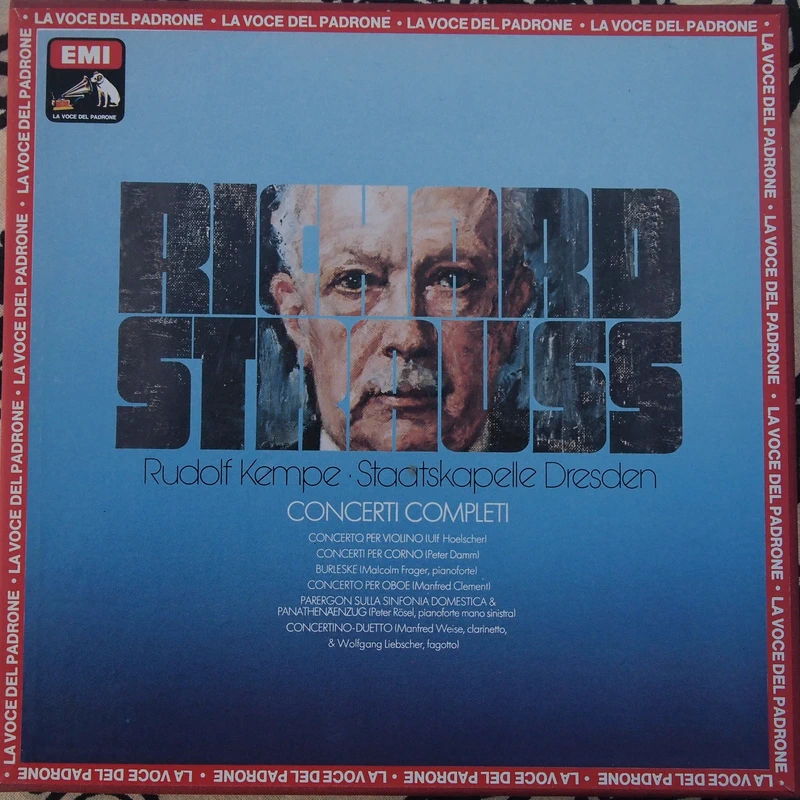 Johann Strauss "The Complete Concertos" (4LP) / Kempe