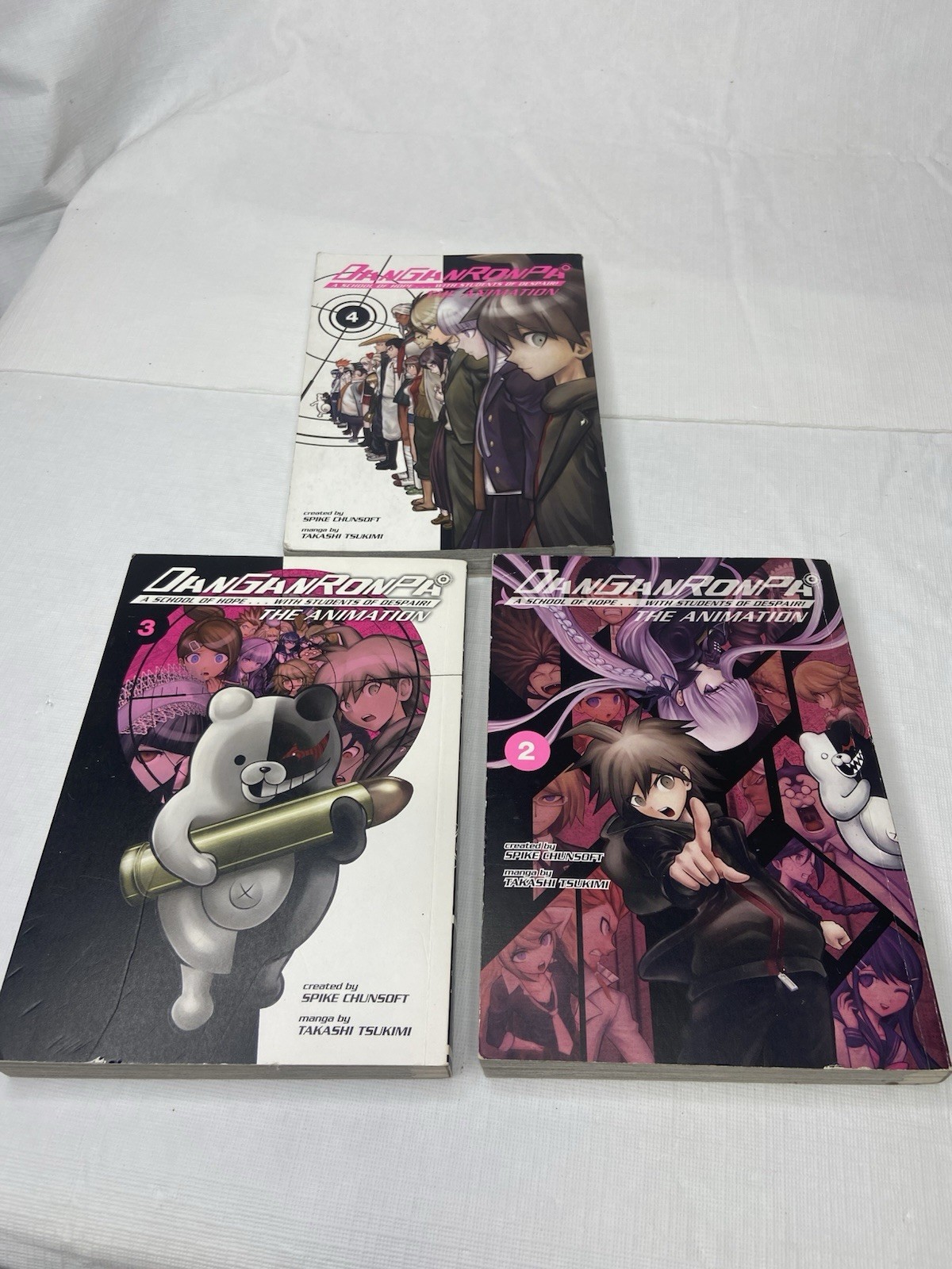 Danganronpa, Scuola della Speranza, con studenti della disperazione, l'Animazione 2, 3, 4 Manga