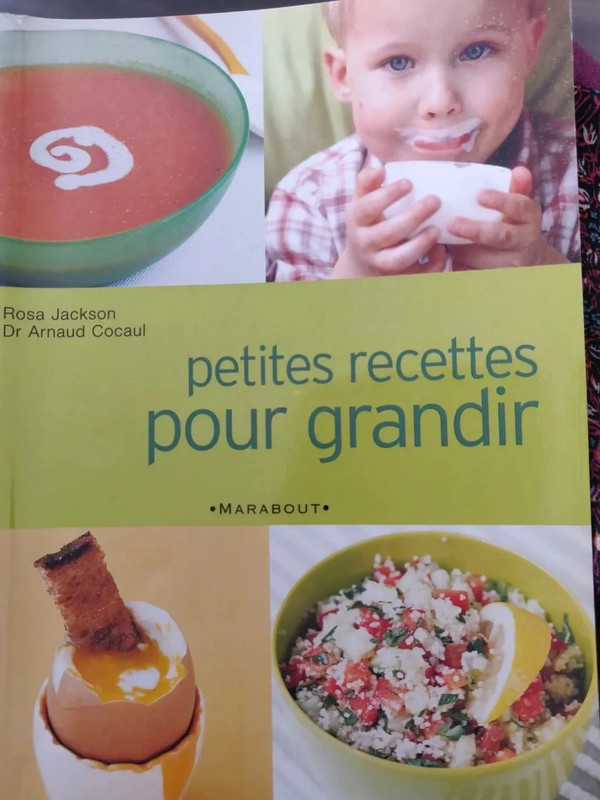 Livre cuisine Petites recettes pour grandir