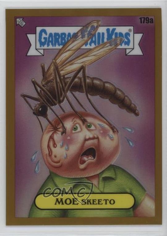2022 Topps Chrome Garbage Pail Kids Original Series 5 Gold Refractor 26/50 8u9
