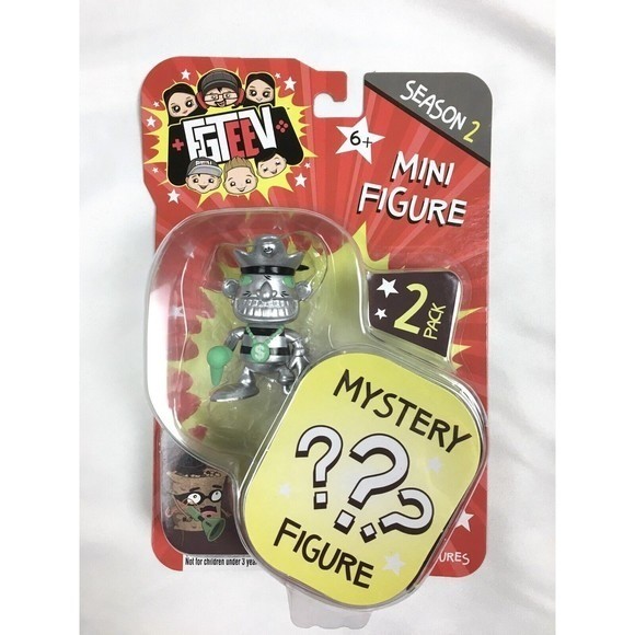 Nuovo FgTeev TEEV Stagione 2 Robo Captain Mini Mystery Figure Glow in the Dark
