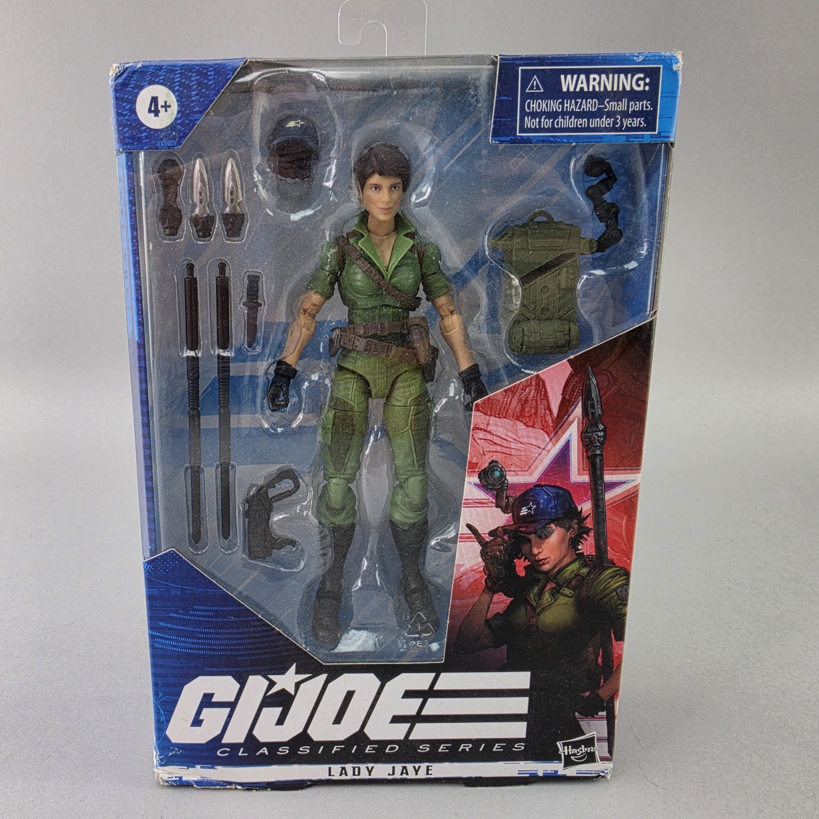 G.I. Joe Classified #25 Lady Jaye 6" Modellino Hasbro NUOVO SIGILLATO
