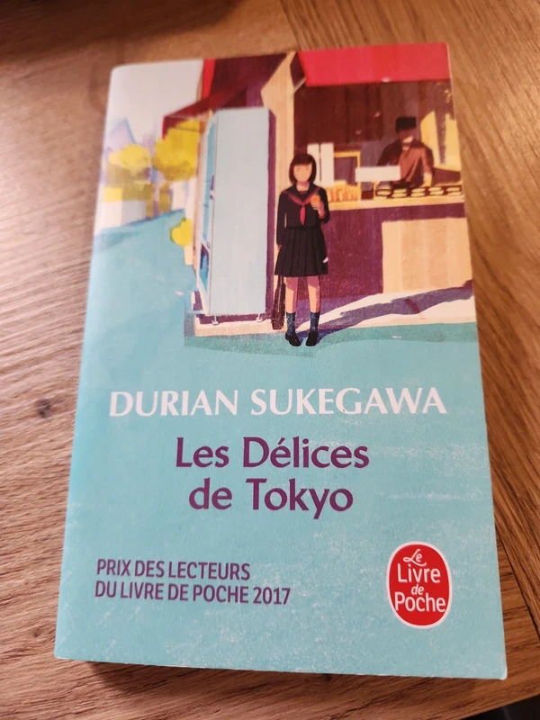 Livre de poche "les délices de Tokyo "