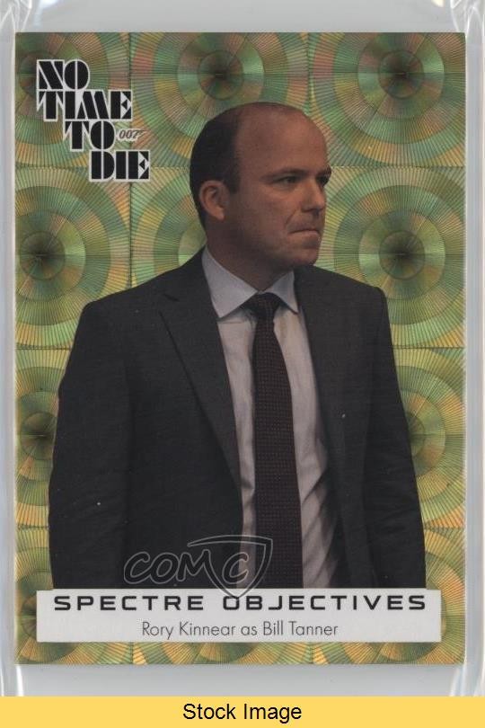 2025 James Bond No Time To Die Gold Rory Kinnear as Bill Tanner READ 1ai1