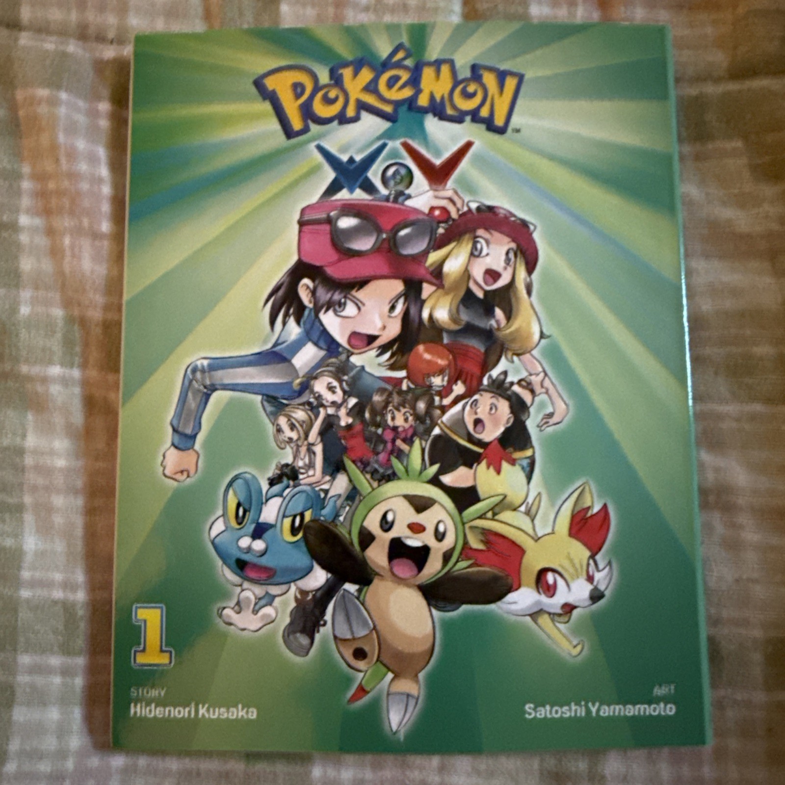 Pokémon XY Vol. 1 Hidenori Kusaka Satoshi Yamamoto VIZ Media Manga Inglese