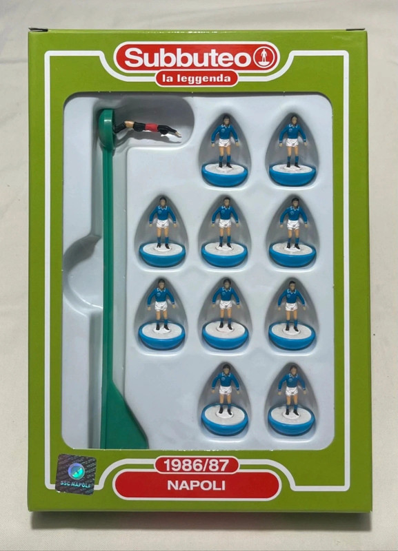 Subbuteo La Leggenda squadra Napoli 1986/87
