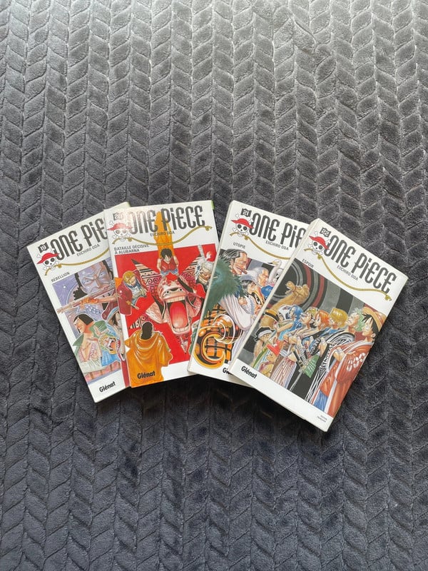Manga one piece lot de 4