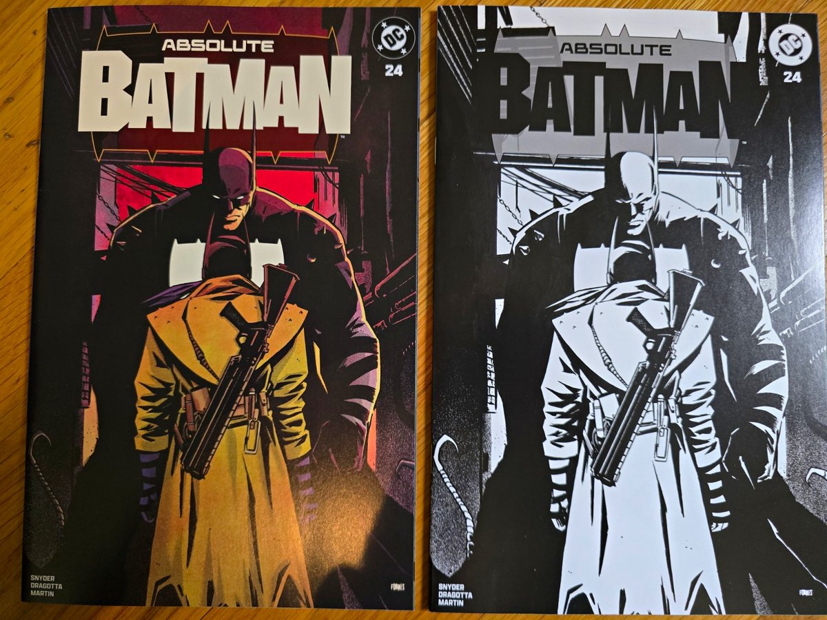 Absolute Batman #24 Terzo Occhio Esclusivo Set Copertine Jorge Fornés