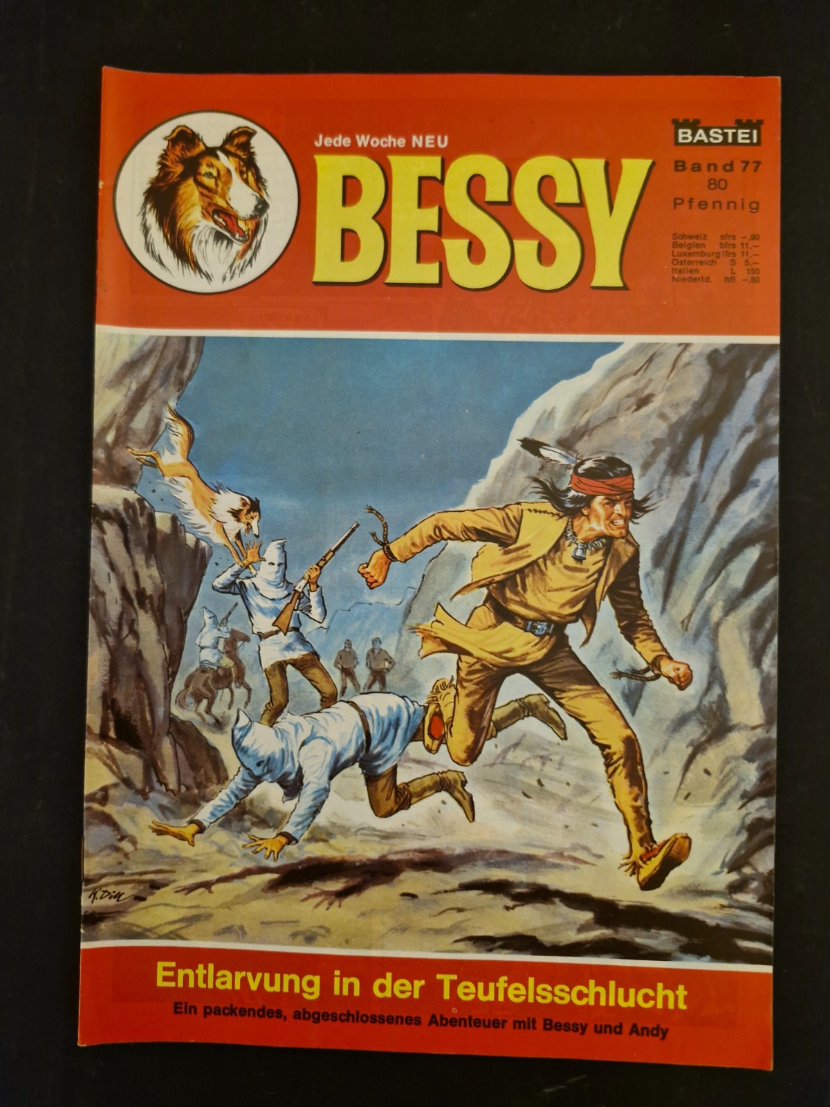 Fumetto Bessy n.77 (Bastei 1ª Edizione) Z0-1/1 Condizioni Da Collezione