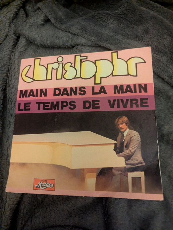 Christophe Main dans la main vinyle 45 tours