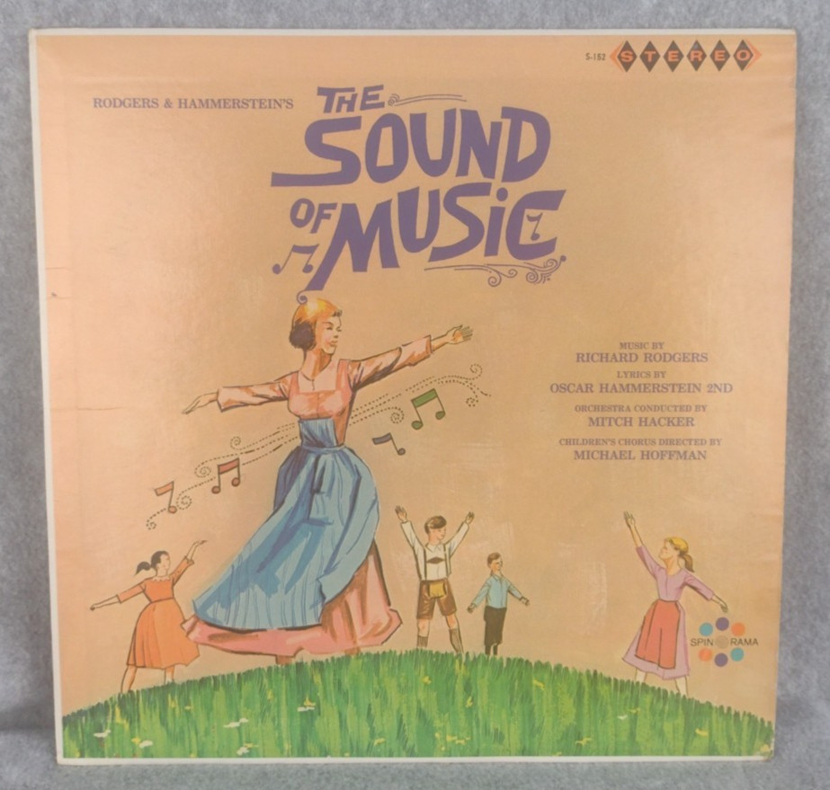 Soundtrack The Sound Of Music Vinyl LP Record Album S-152 Spin-O-Rama Stereo