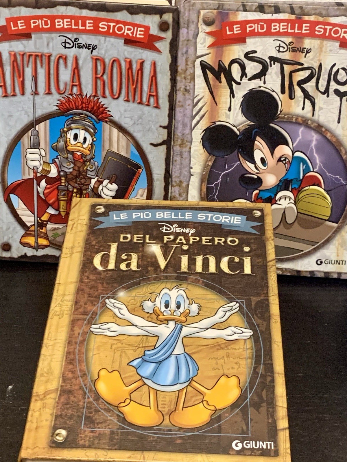 Disney Lotto 3 volumi Le più belle storie Giunti cartonato a colori ITA 2010