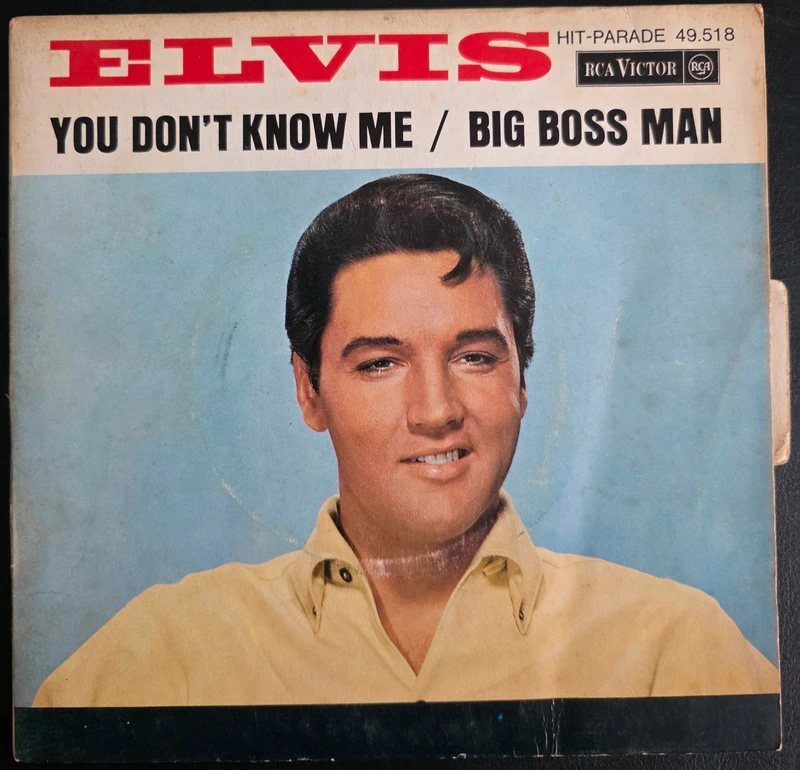 Vinyle 45 tours Elvis Presley – You Don't Know Me / Big Boss Man - 1967