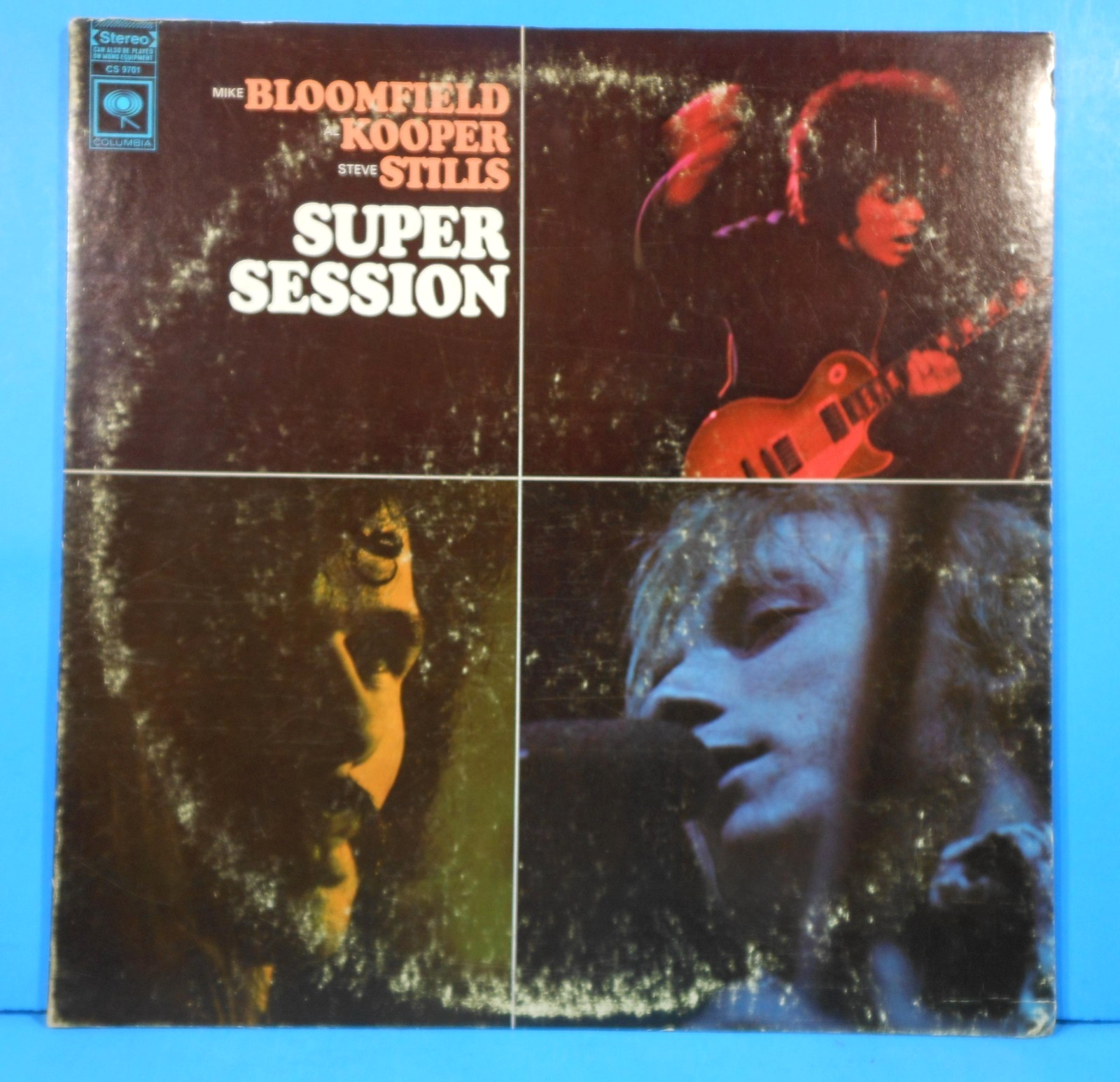 BLOOMFIELD KOOPER STILLS SUPER SESSION LP 1968 RE '70 GREAT CONDITION VG++/VG!!A