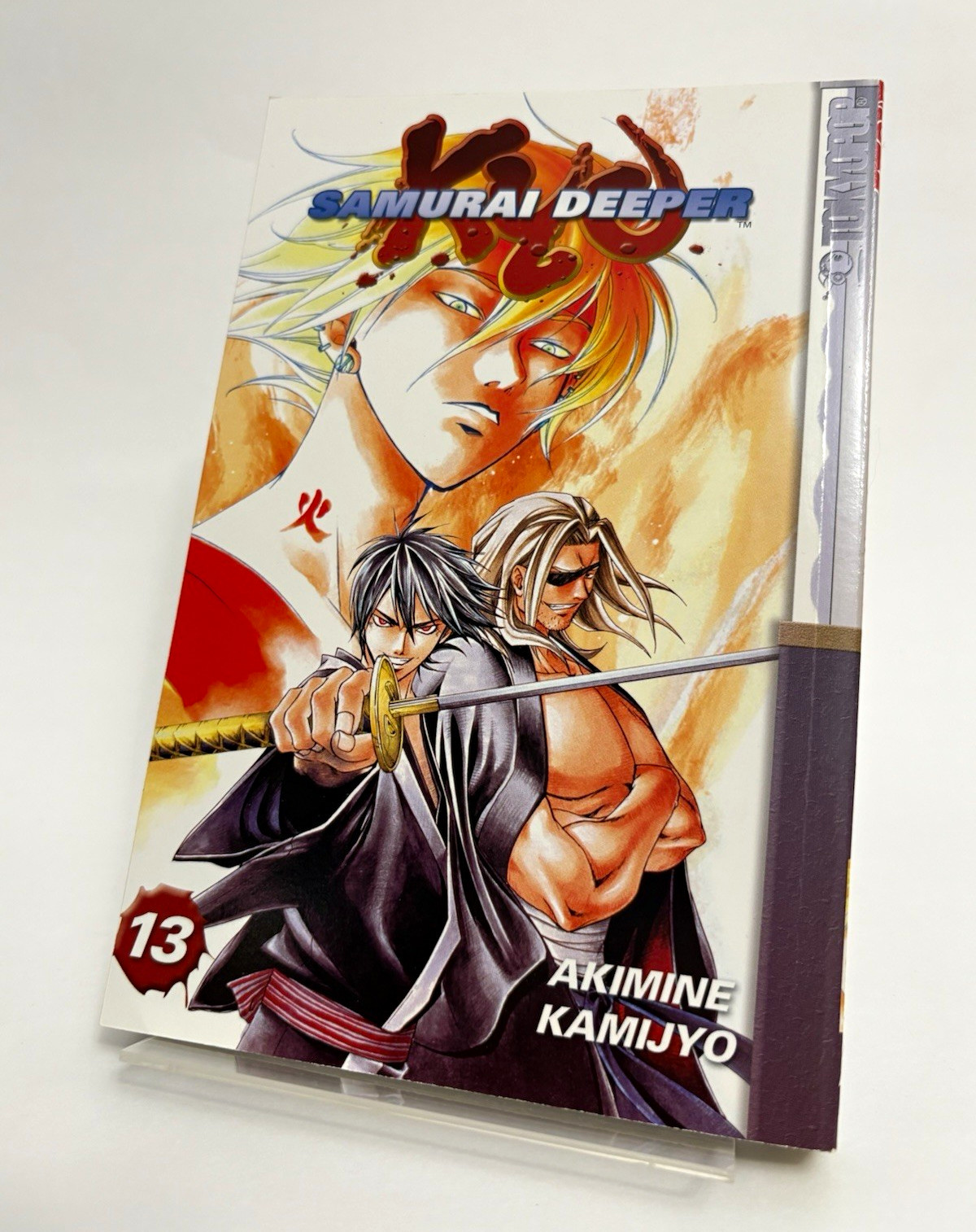 Samurai Deeper Kyo Vol. 13 Action Manga Akimine Kamijyo Tokyopop inglese TPB