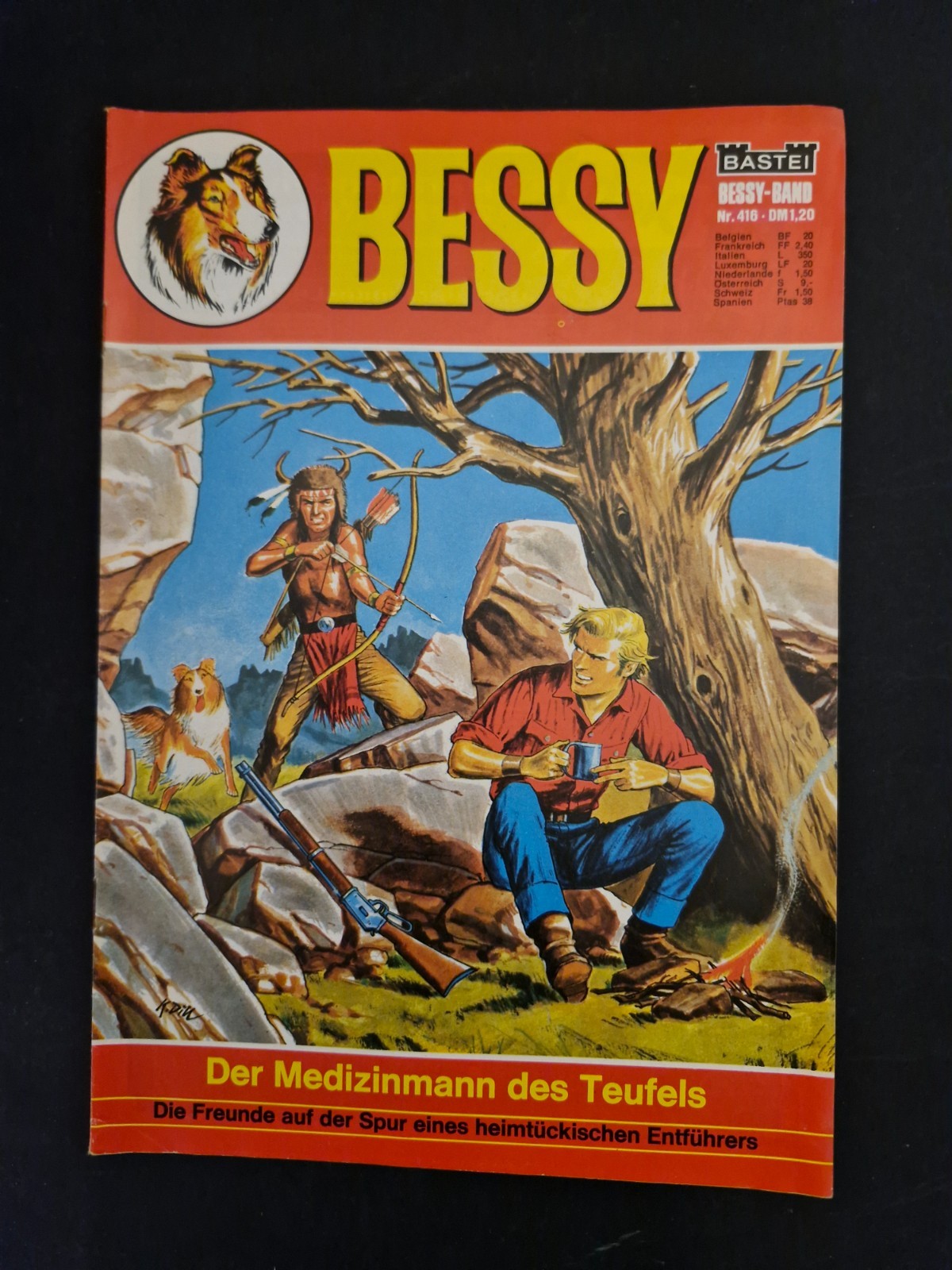 Fumetto Bessy n.416 (Bastei 1ª Edizione) Z1-2
