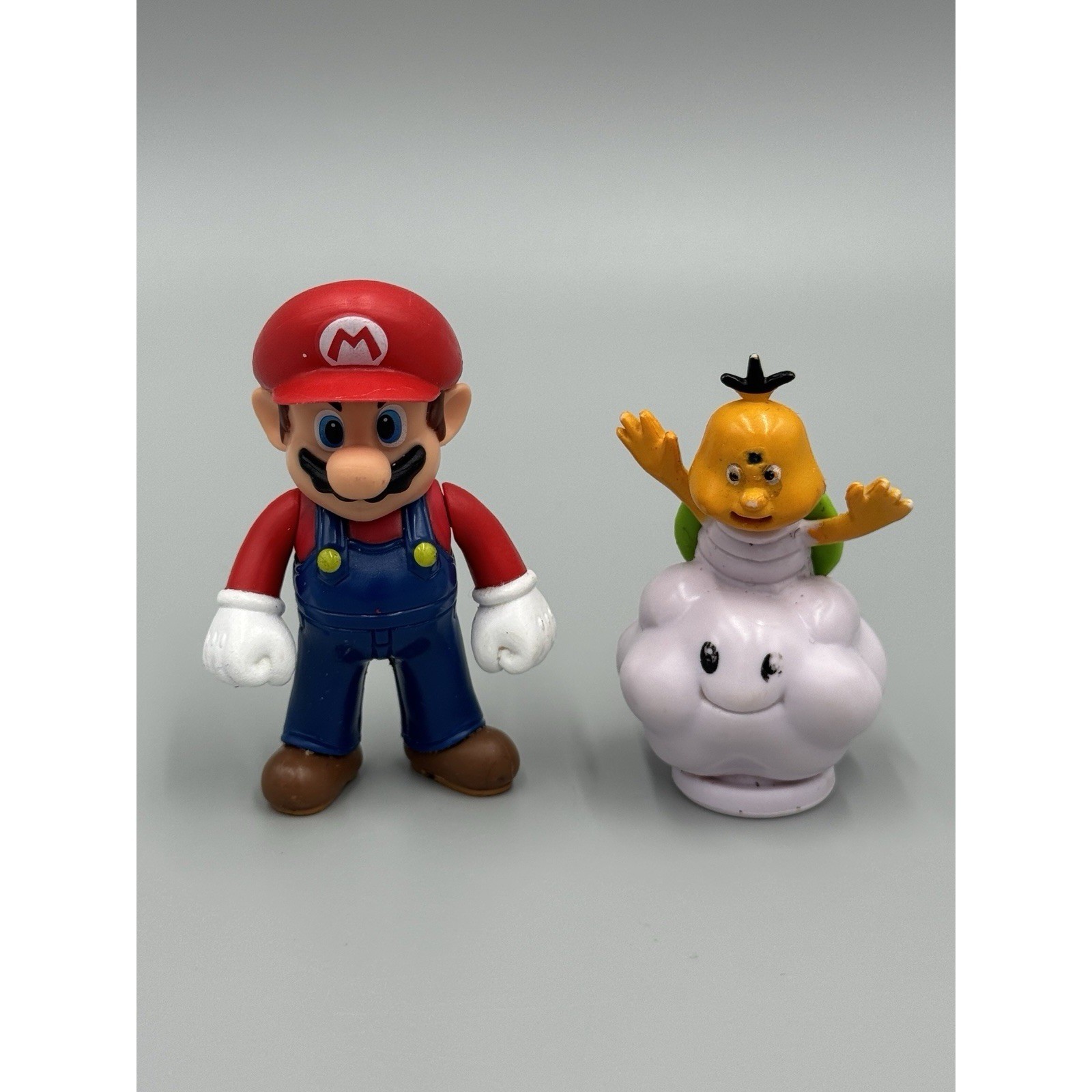 Super Mario Brothers Lakitu & Mario action figure PVC set di 2
