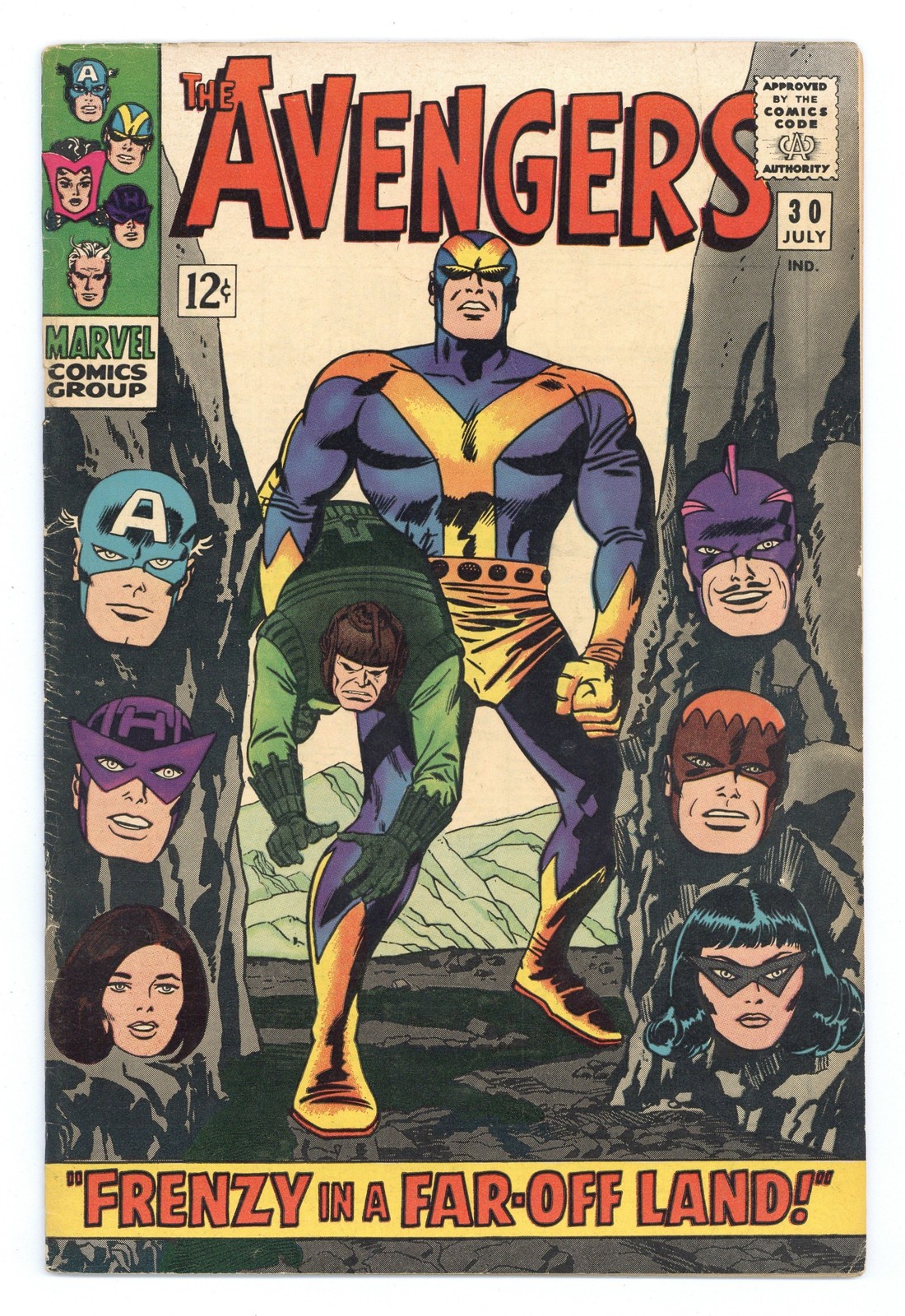 Avengers #30 VG 4.0 1966