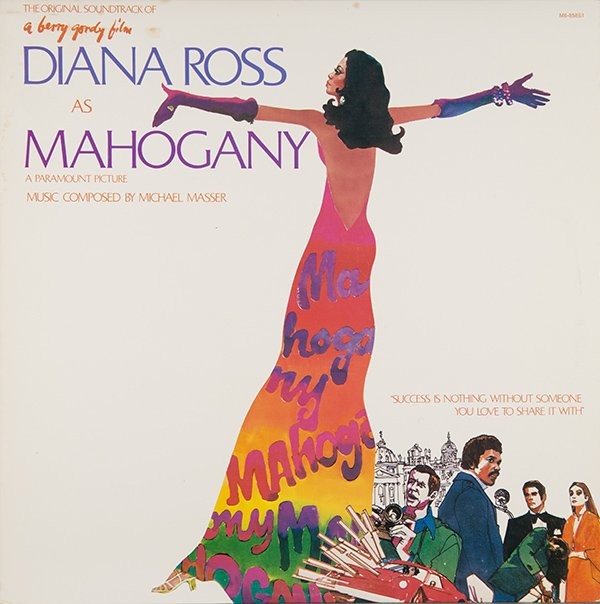 Diana Ross - Mahogany Soundtrack *OG 1975 Motown 1st Press* Berry Gordy EX,VG++