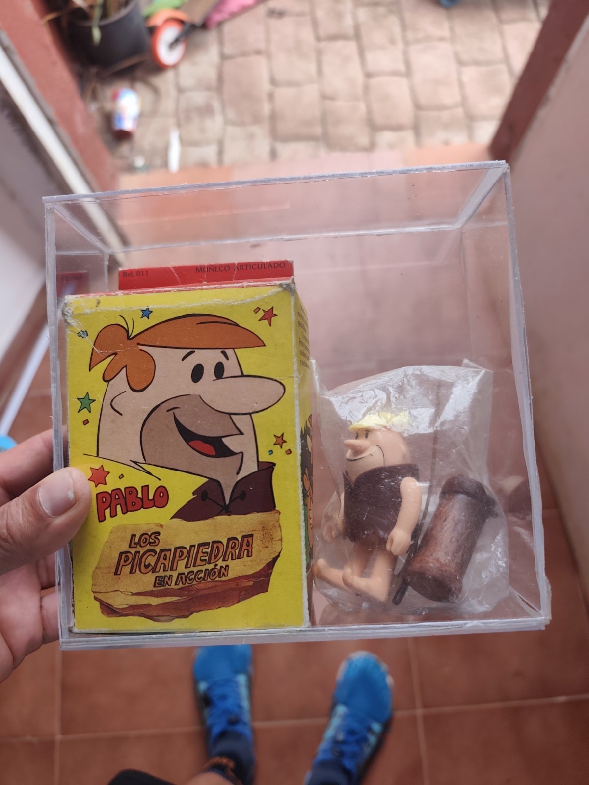 Pablo Mármol Los Picapiedra en Acción D-Toys 1983 – caja original