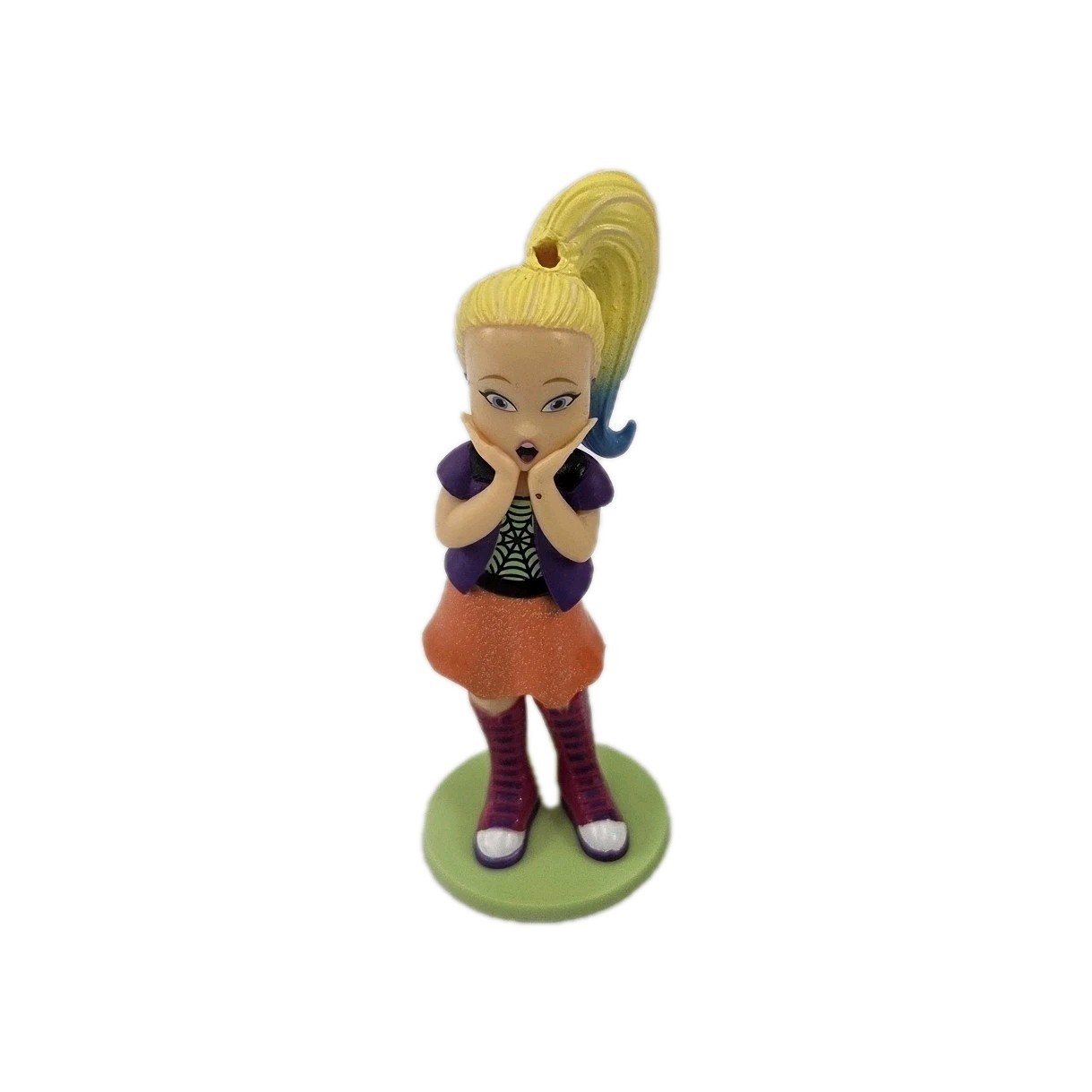 Jojo Siwa Halloween 5" Figura PVC 2019 Nickelodeon Bambola Cake Topper da Collezione