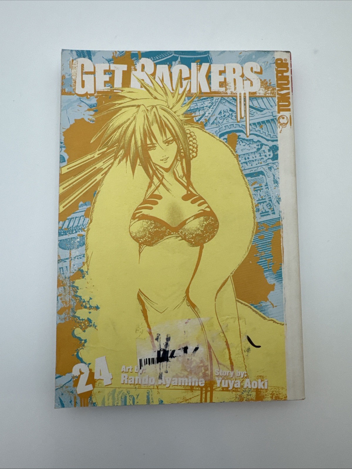 GetBackers Vol. 24 Tokyopop Manga Yuya Aoki Rando Ayamine - Inglese