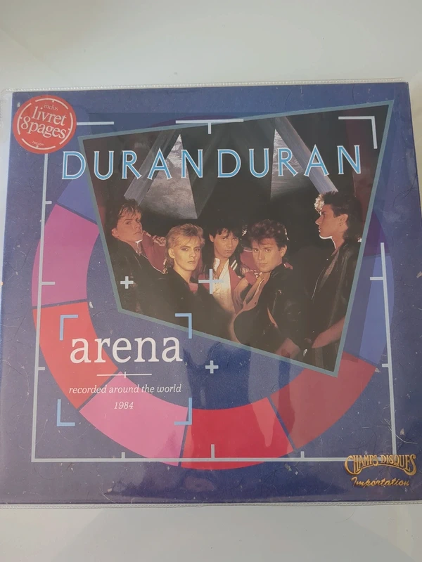 Vinyle Duran Duran Arena 1984 avec livret
