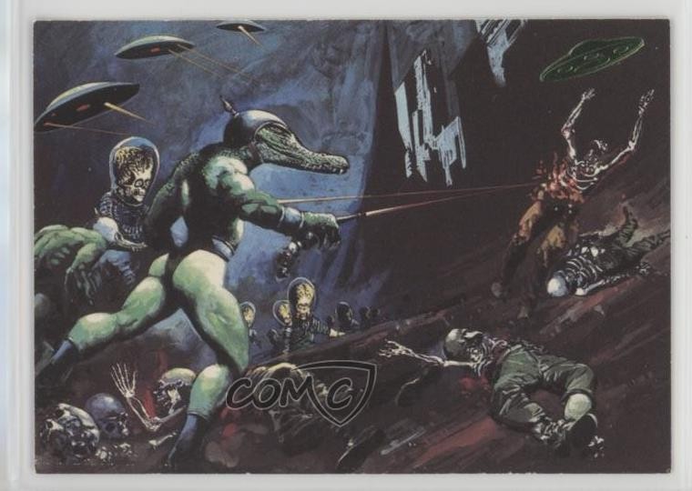 Attacchi Topps Mars 1994! Archivi Nuove Visioni Carne Bruciante #94 0yg9