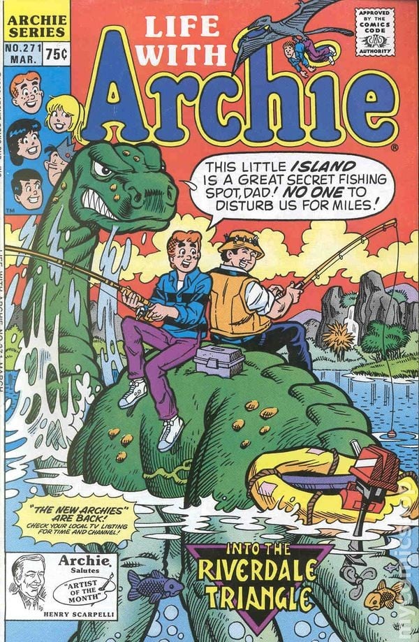 Life with Archie #271 VG 1989 Stock Image Low Grade