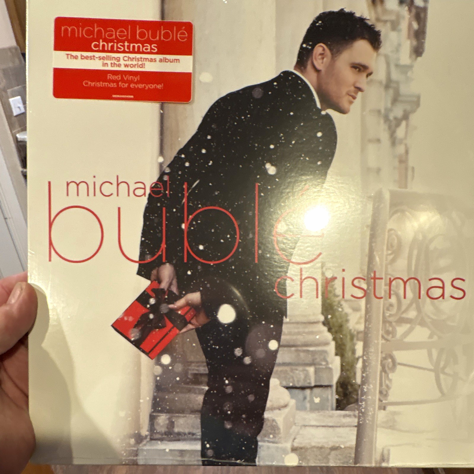 Michael Bublé Christmas Red Colored Vinyl Record LP, Reprise Records