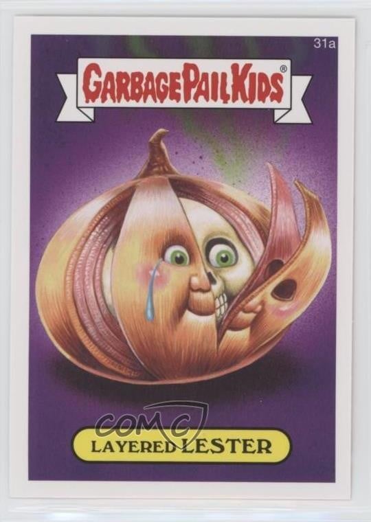 2015 Topps Garbage Pail Kids Series 1 Layered Lester #31a 1m8
