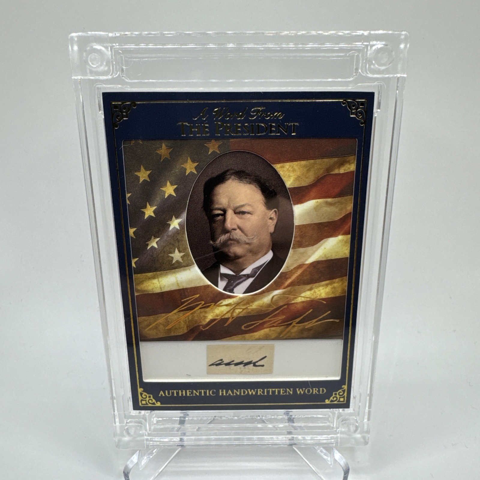 William Taft 2025 A Word From POTUS #AWF-WT27 Handwritten Word