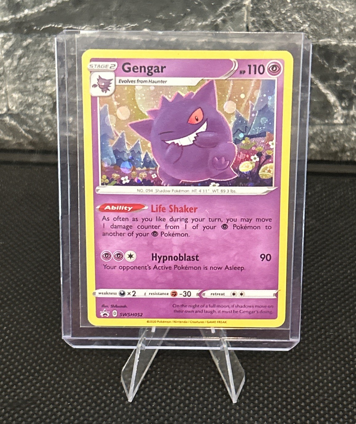 Gengar SWSH052 SWSH: Sword & Shield Promo Cards Holo