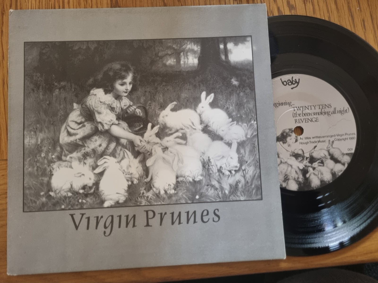 Virgin Prunes – Twenty Tens 1981 Baby Records – 001 Post-punk 7”