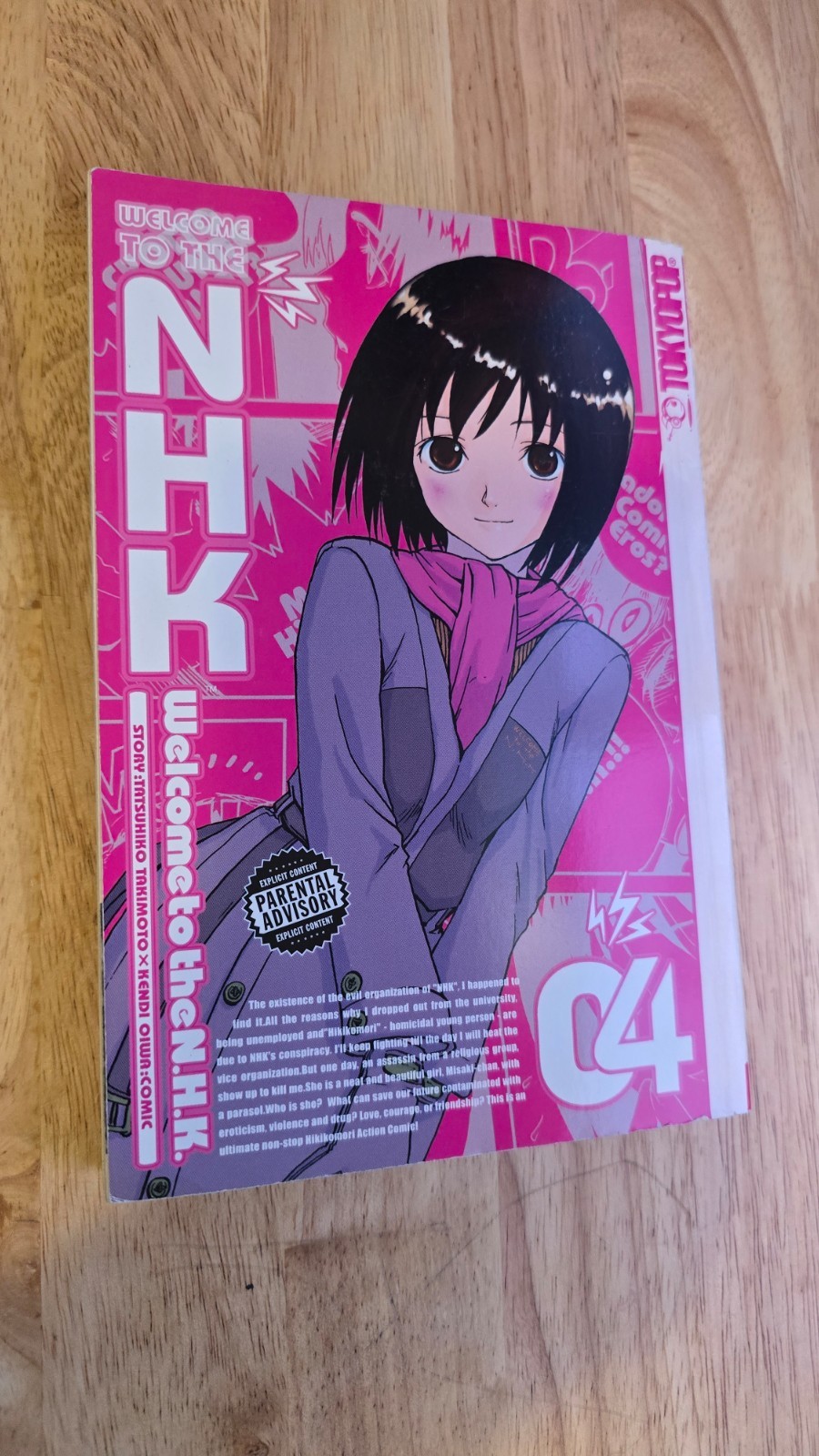 Benvenuti nel NHK N.H.K. Volume 4 Manga Inglese TokyoPop