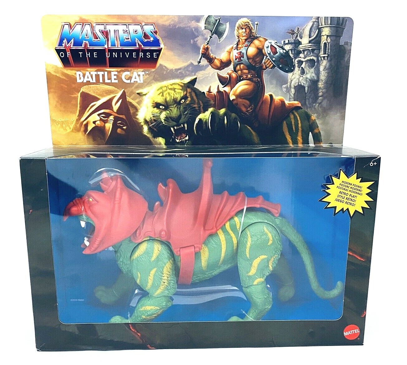 MOTU Masters Of The Universe Origins Battle Cat Action Figure He-Man's Cat Gift