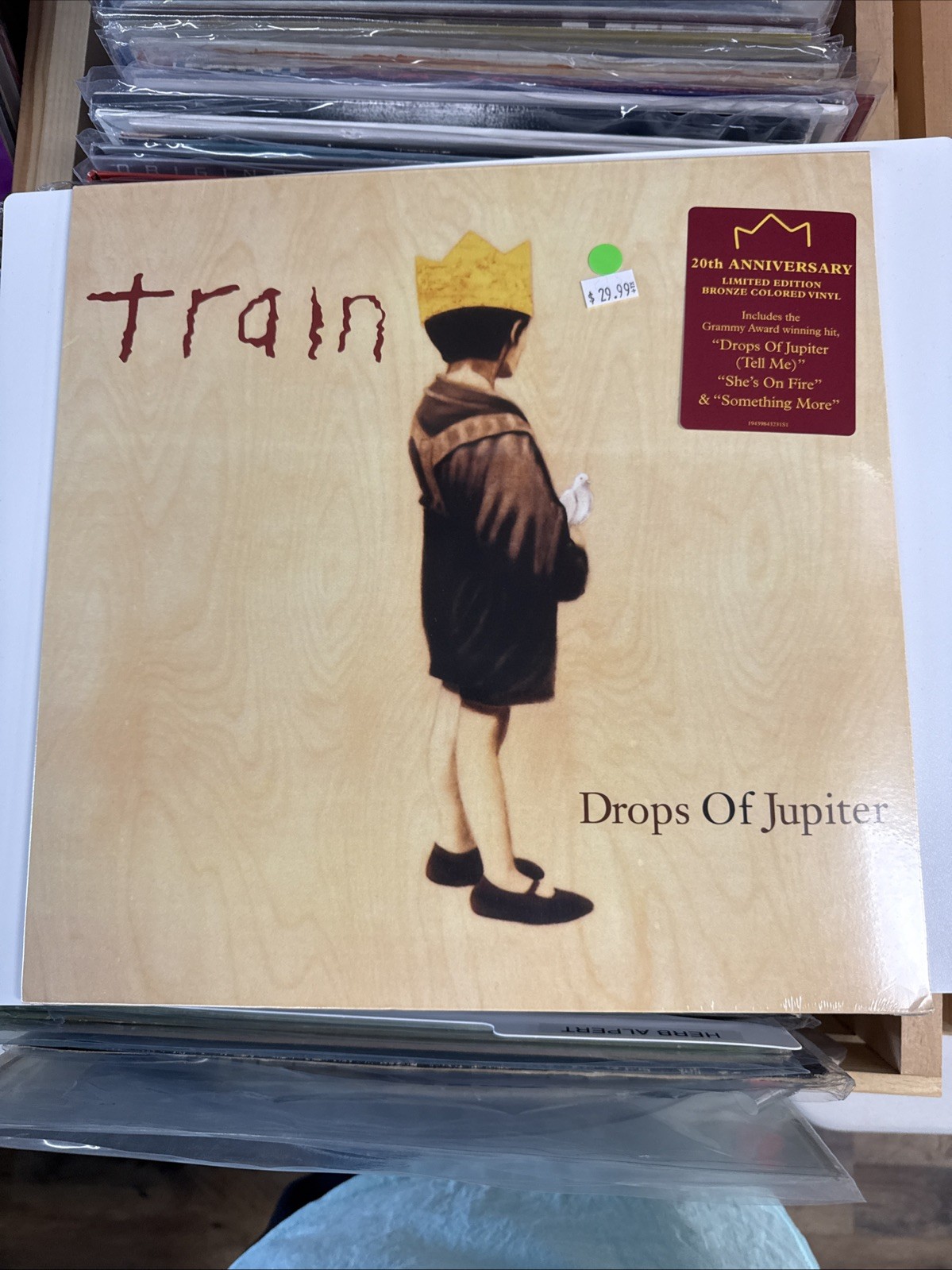 Drops of Jupiter (20th Anniversary Edition) by Train Sealed Vinyl