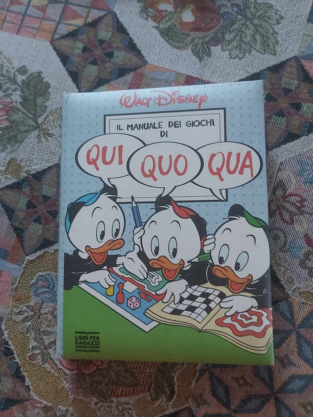 Mondadori Libri Per Ragazzi Walt Disney Manuale Dei Giochi Di Qui Quo Qua 1992